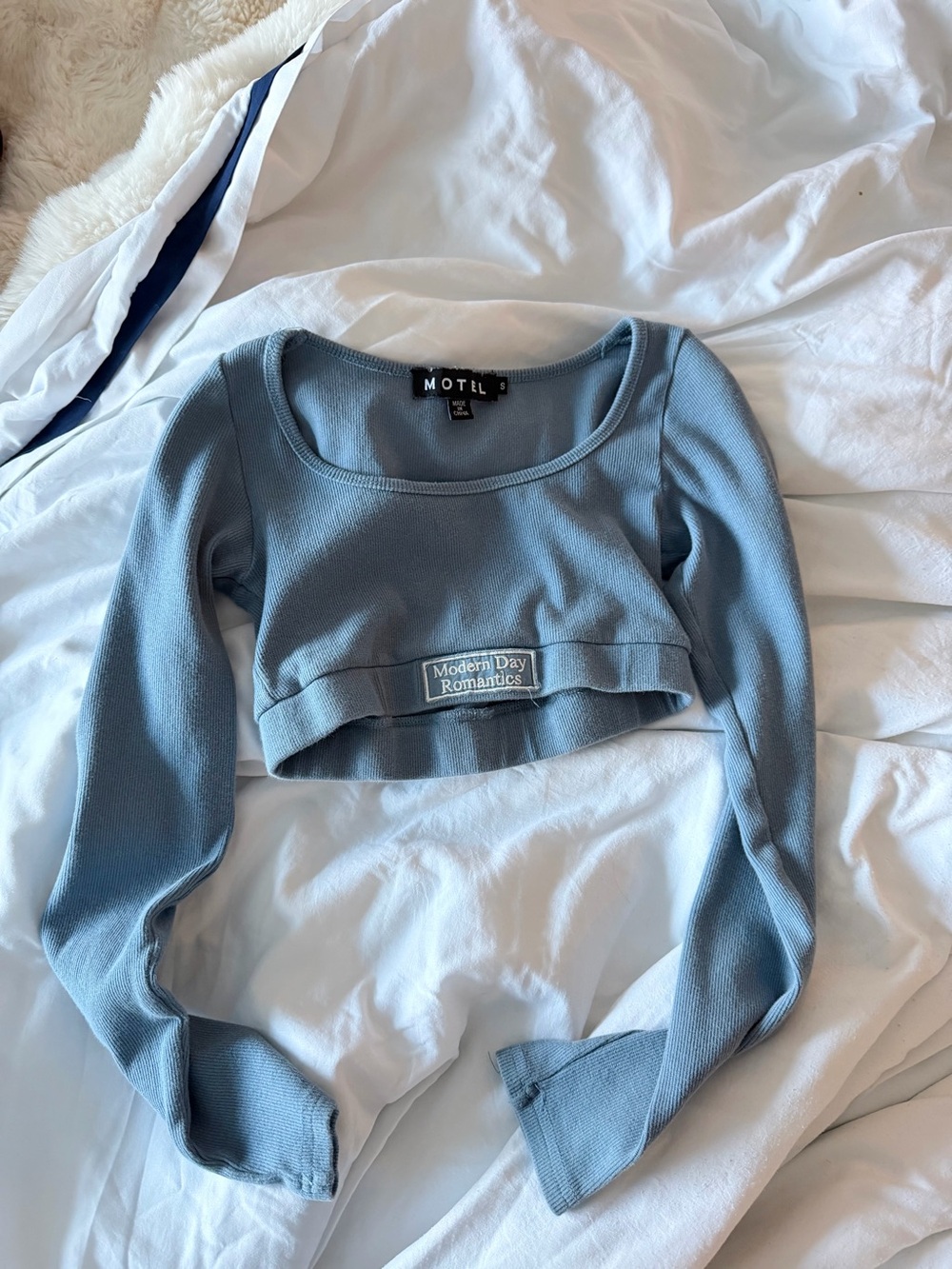 Motel Rocks “Modern Day Romantics” Crop Top